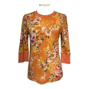 Sundance Floral Graphic Thermal Top Size PS